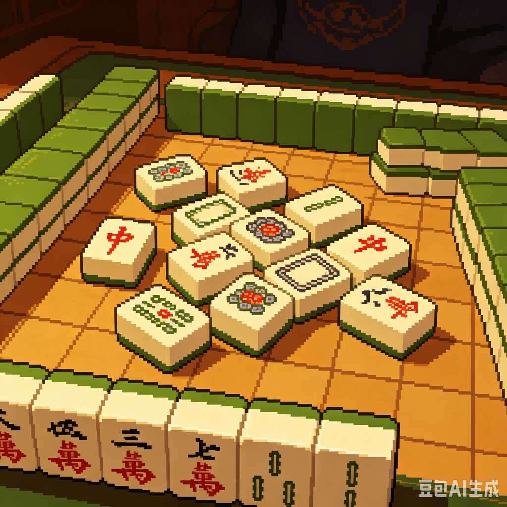 competition mahjong mat